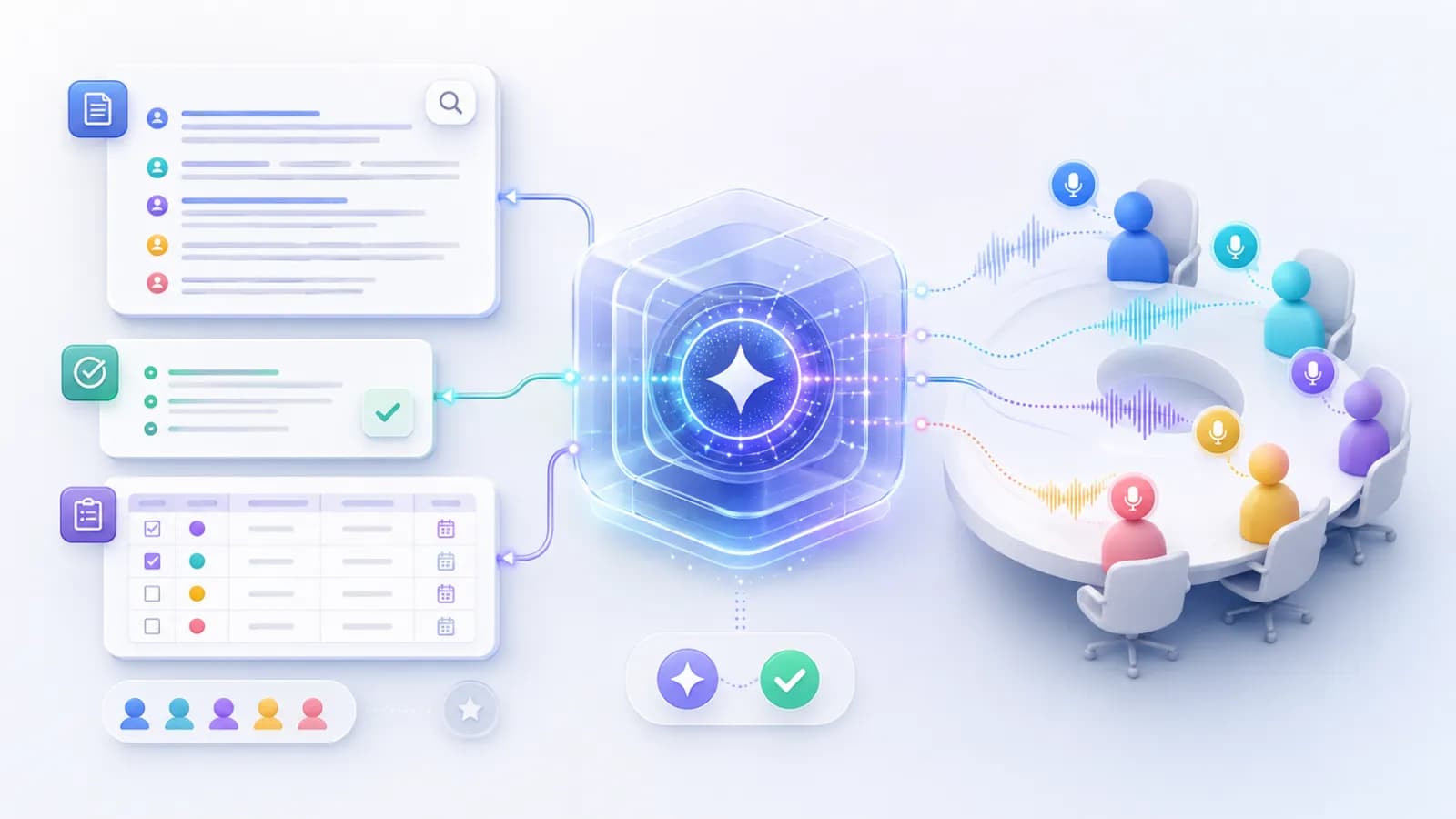 تبدیل صدای جلسه فارسی به متن، تصمیمها و اقدامات بعدی