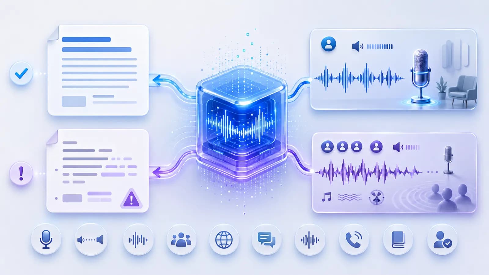 مقایسه تأثیر کیفیت صدا و نویز بر دقت تبدیل صوت فارسی به متن